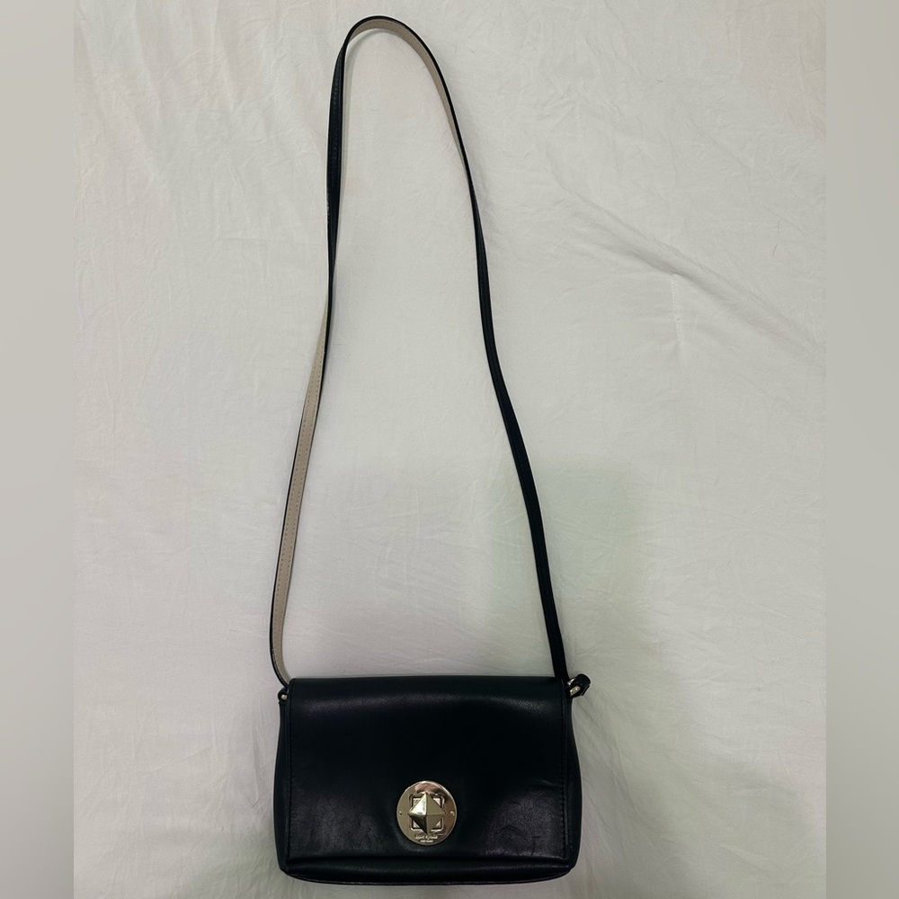 Kate spade diamond Black Crossbody Bag